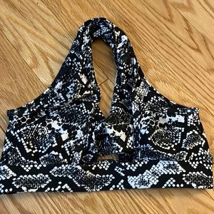 Purple pixies dancewear top